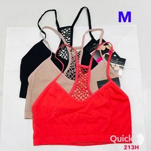 M - NWT 3 pcs Wireless Sports Bralettes